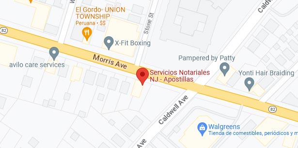 Maps Servicios Notariales NJ